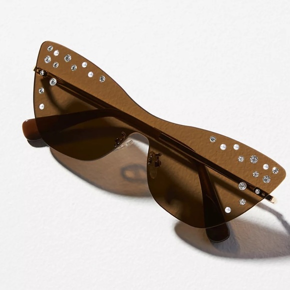 Lele Sadoughi Downtown Disco Cat Eye Sunglasses - Picture 2 of 6